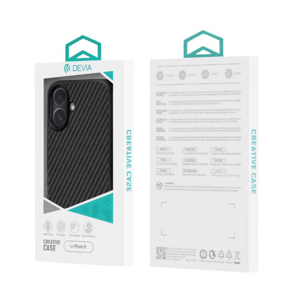 Devia Funda Kevlar Shock-P iPhone 16