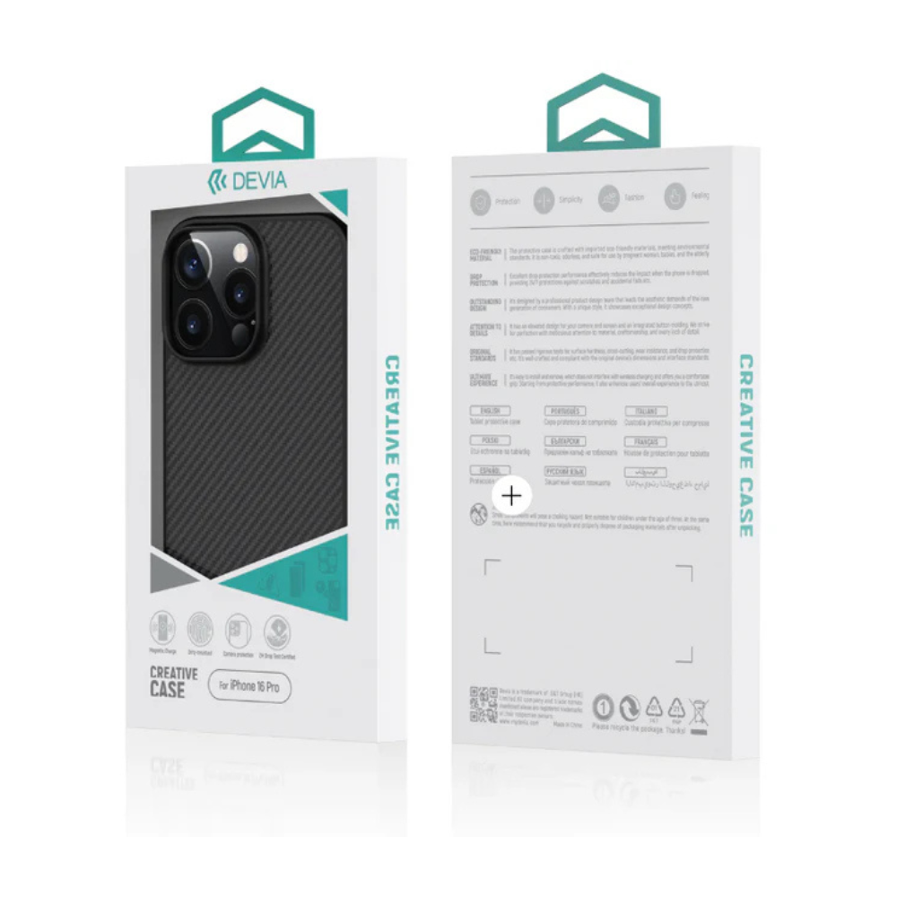 Devia Funda Kevlar Shock-P iPhone 16 Pro