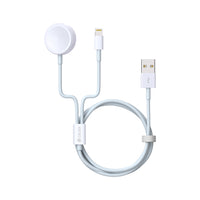 Devia Cargador 2 en 1 Lightning-W T-C (compatible con iPhone)