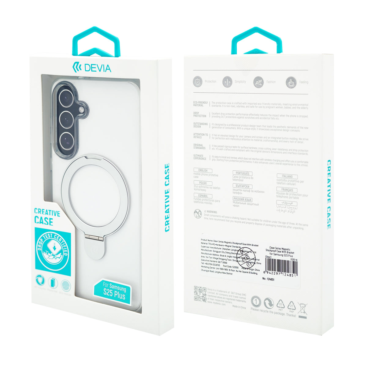 Devia Funda S25 Plus Clean Series Magnetic Shockproof