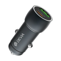 Devia Cargador de Carro PD30W+QC3.0 18W Metal con Cable