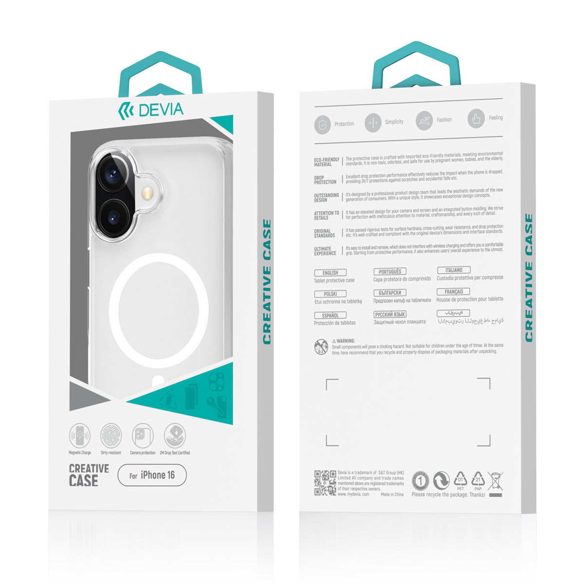 Devia Pure Mag iPhone 16