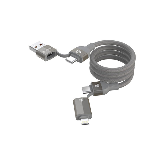 Devia Cable 4En1 Magnetic Usb-C-C-Ligt 1.2M