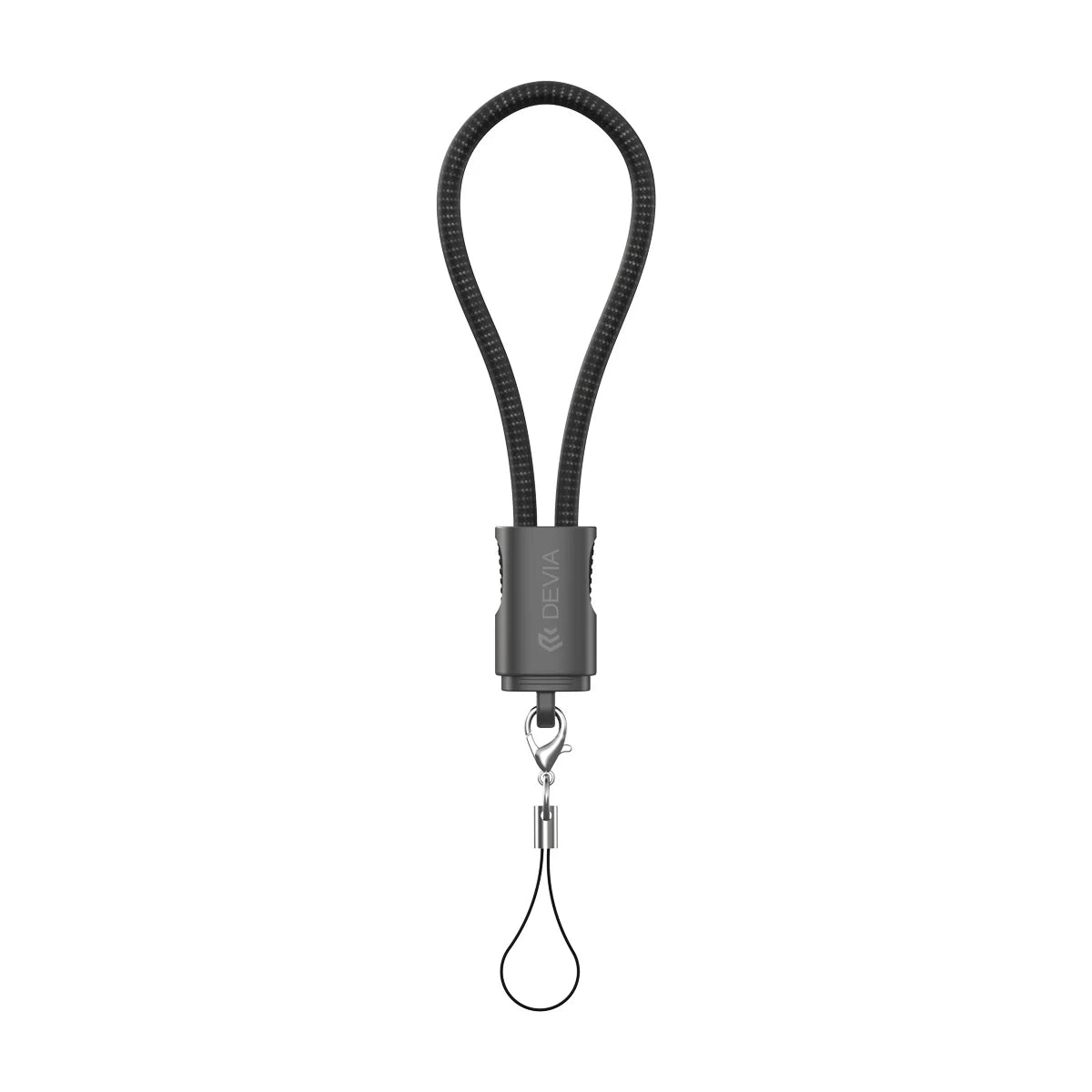 Devia Llavero Cable Retráctil Tipo-C a C
