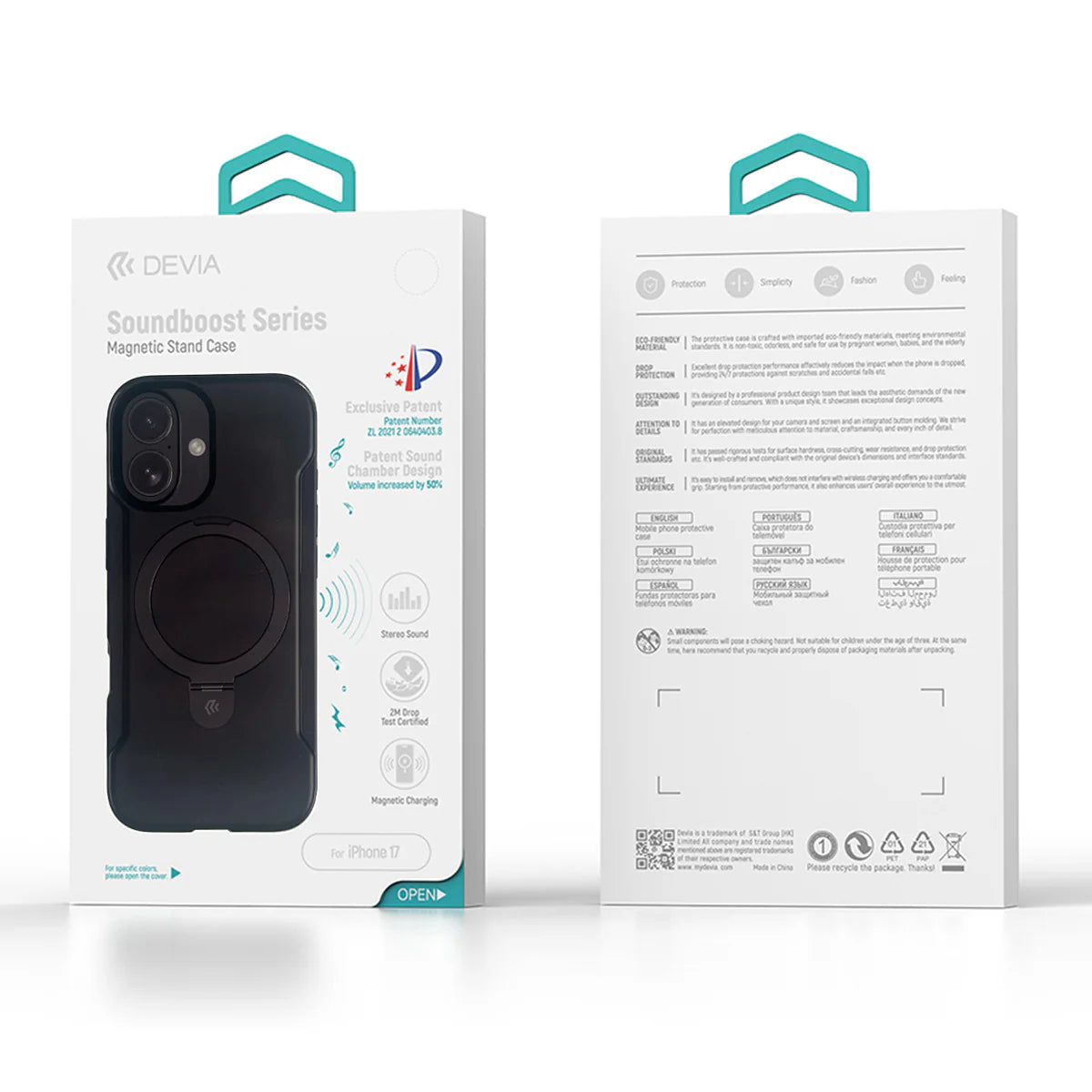 Funda Devia Devia Funda Sound Brack iPhone 17