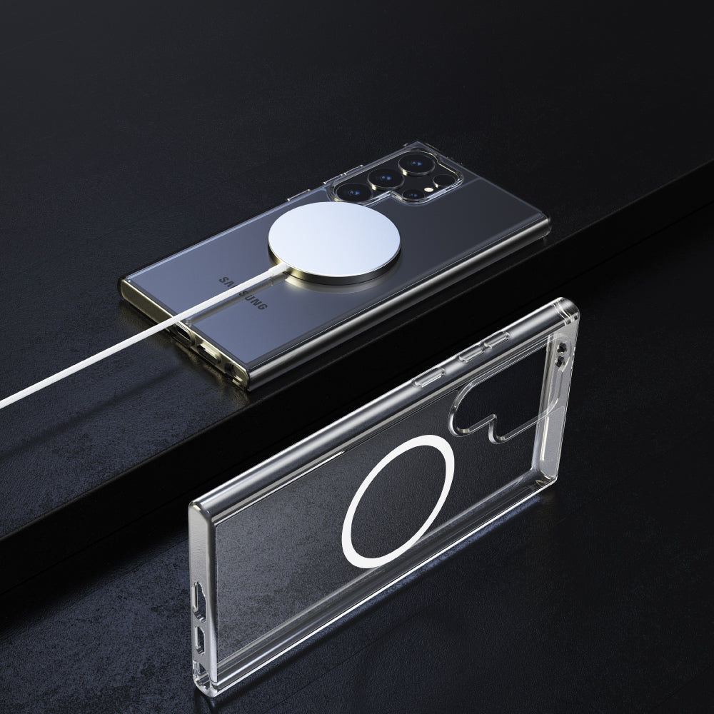 Devia Funda Pure Magnetic para iPhone 15 Pro Max Clear – Celular Express