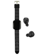 Cargar imagen en el visor de la galería, QAir-buds Smartwatch con earbuds