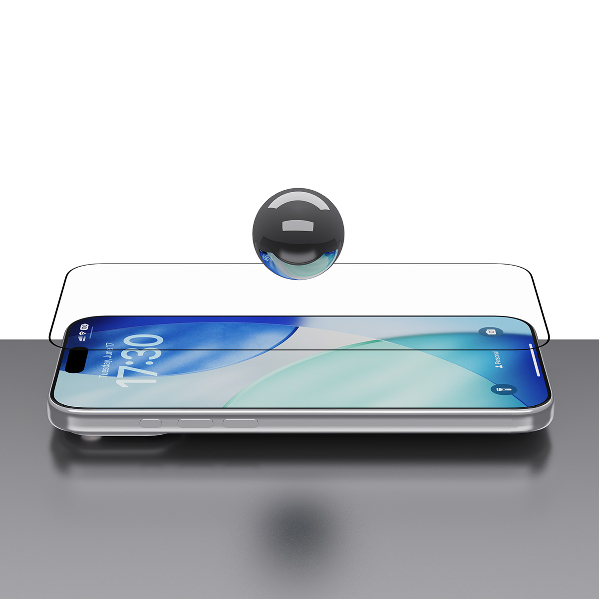 Devia Cristal Tem Ar Hd Clerar iPhone 17
