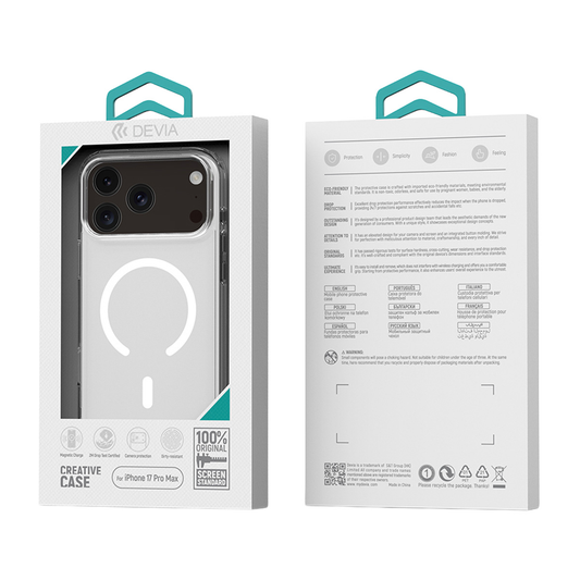 Devia Funda Pure Mag iPhone 17 Pro Max