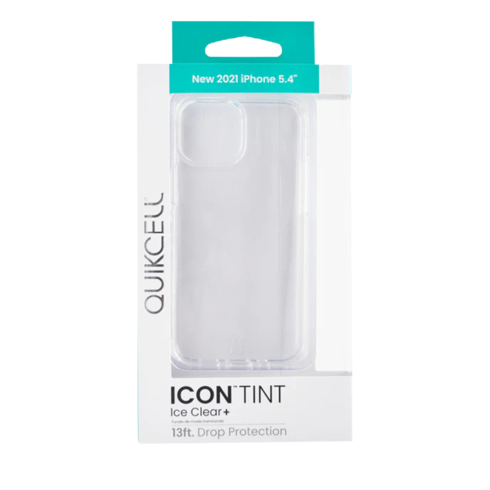 Quikcell Funda para iPhone 13 Mini Transparente