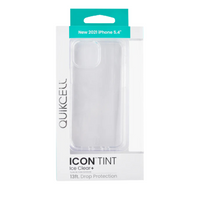 Quikcell Funda para iPhone 13 Mini Transparente
