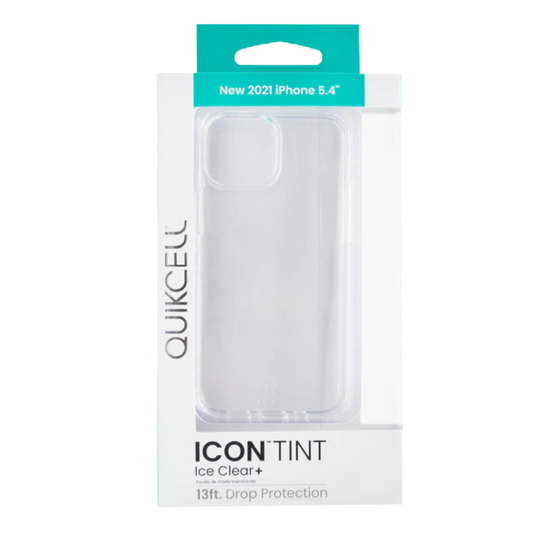 Quikcell Funda para iPhone 13 Mini Transparente