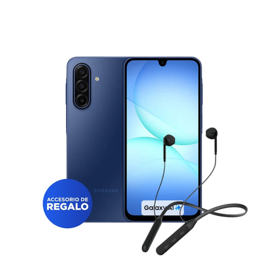 Samsung Galaxy A17 5G +Audífonos Devia Neckband Sport Earphone