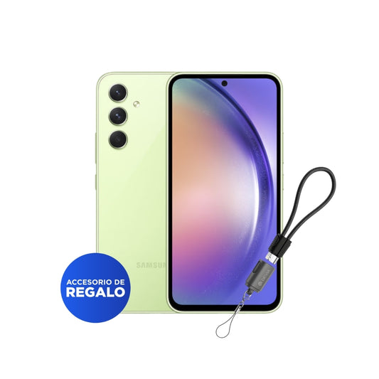 Samsung Galaxy A54 + Llavero Cable Retráctil Tipo-C a C