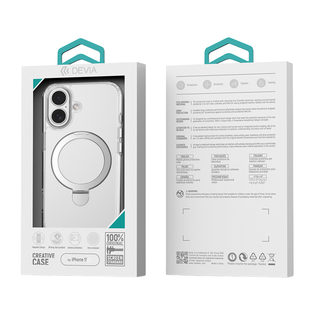 Devia Funda Mag iPhone 17 Brack