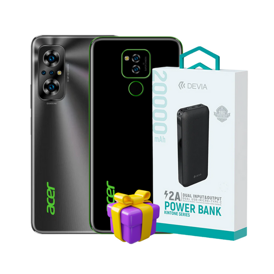 Acer AX61 + Acer A60L + Devia Batería Portátil 20k mAh