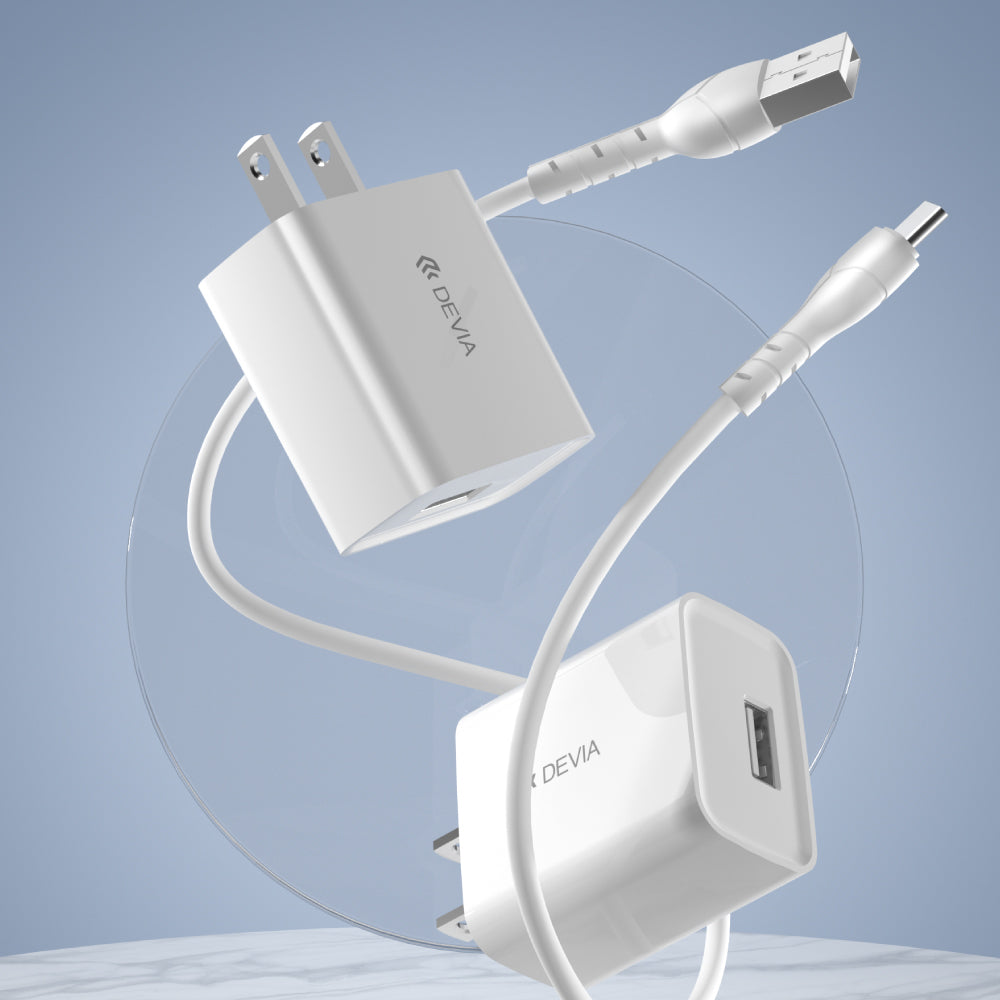 Devia Cargador con Cable Tipo C