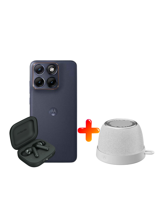 Motorola Edge 70 Fusion + Moto Buds Bass +Bocina Devia Mini Lite4 Speaker | XT2605-3