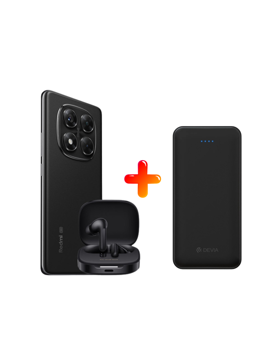 Xiaomi Redmi Note 14 Pro 5G + Devia Batería Portatil 20Kmah Negro |24090RA29G