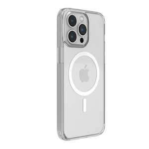 Devia Funda Pure Magnetic para iPhone 15 Pro Clear