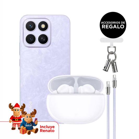 Combo Honor X8C + Cable Correa Devia Cordon T-C 60W Fast