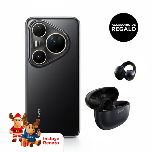 Combo Huawei Pura 80  + Audífonos Devia OWS Pro2 Clip-on