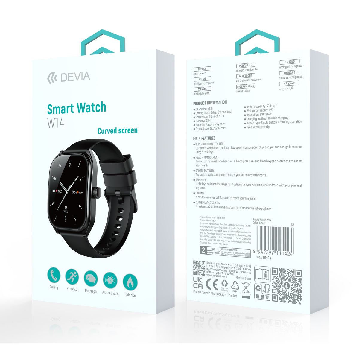 Devia SmartWatch WT4