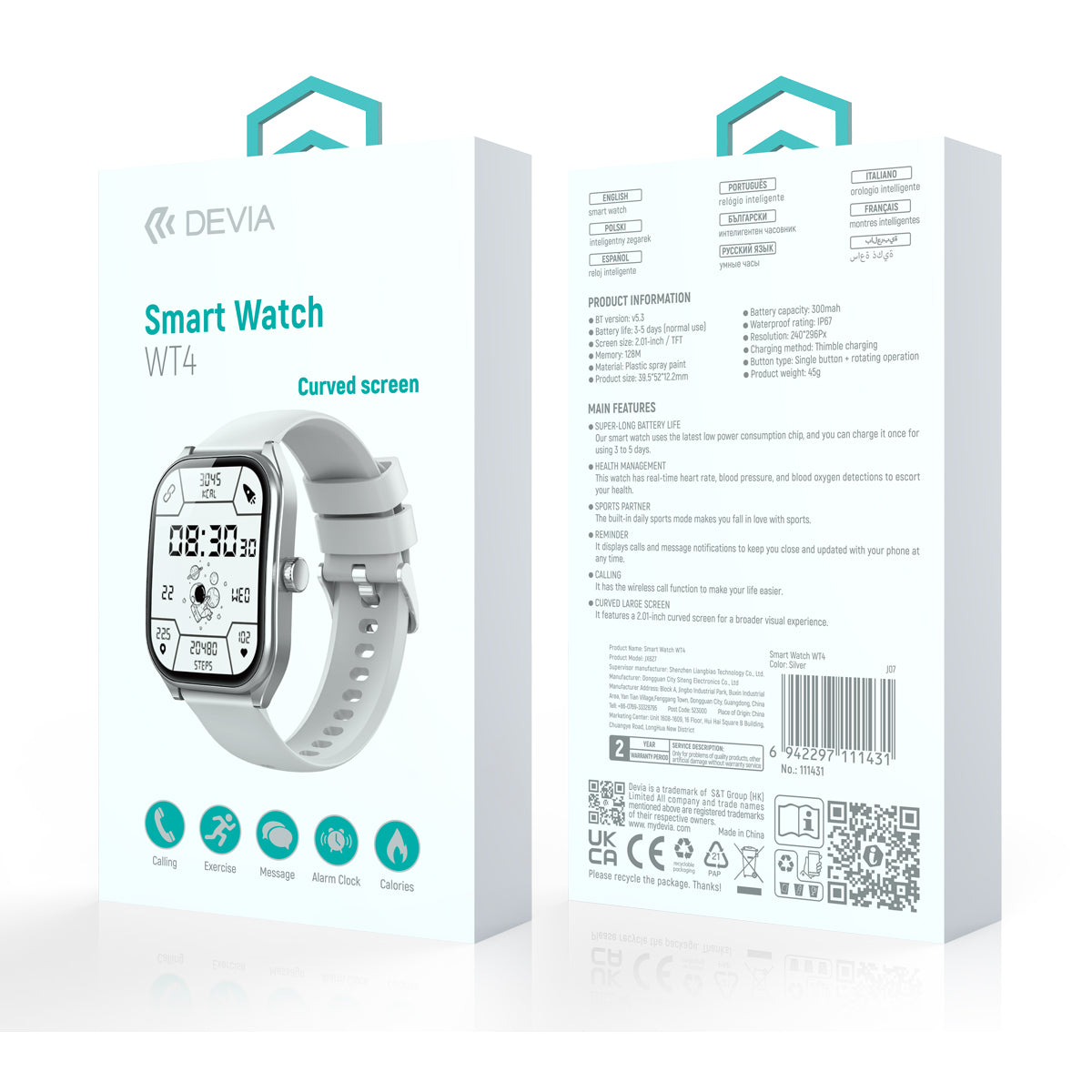 Devia SmartWatch WT4