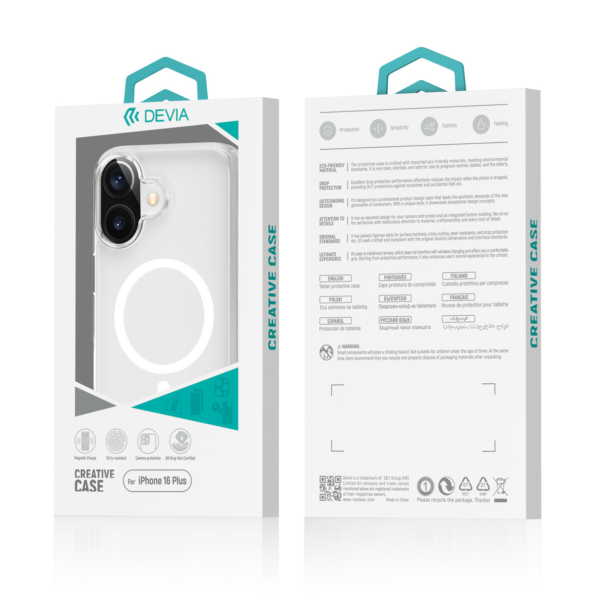 Devia Pure Mag iPhone 16 Plus