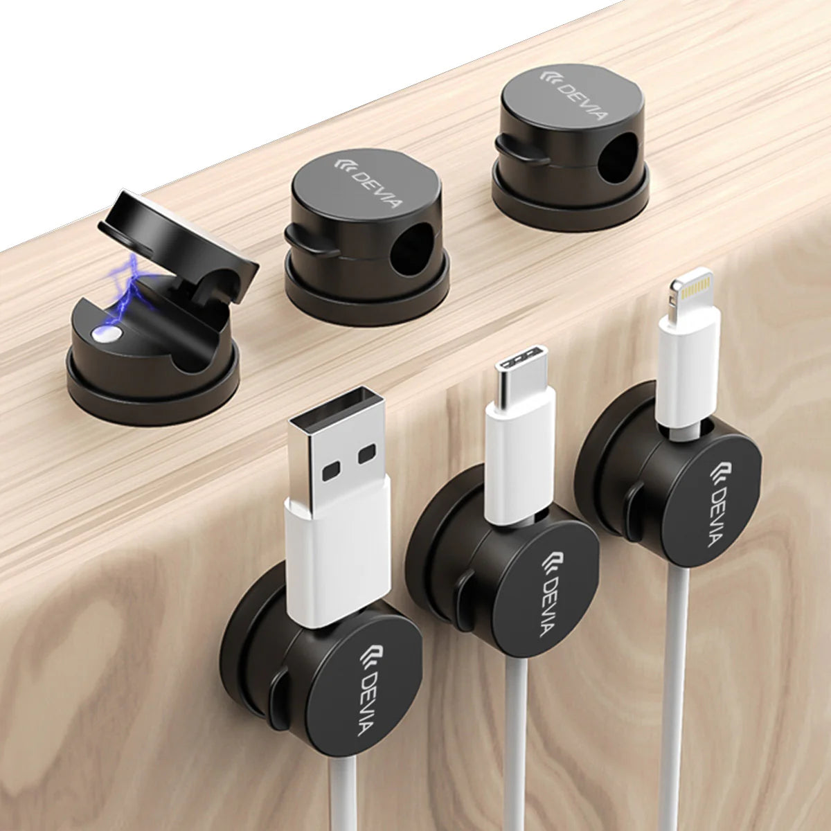 Gadgets Devia Organnizador Cable Magnetico 360