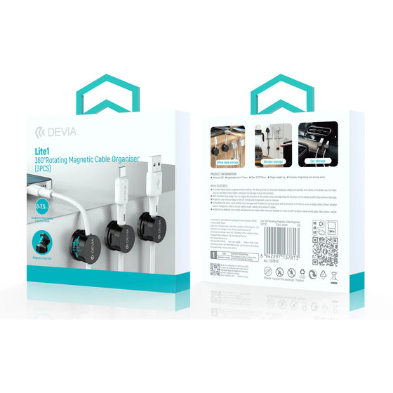 Gadgets Devia Organnizador Cable Magnetico 360