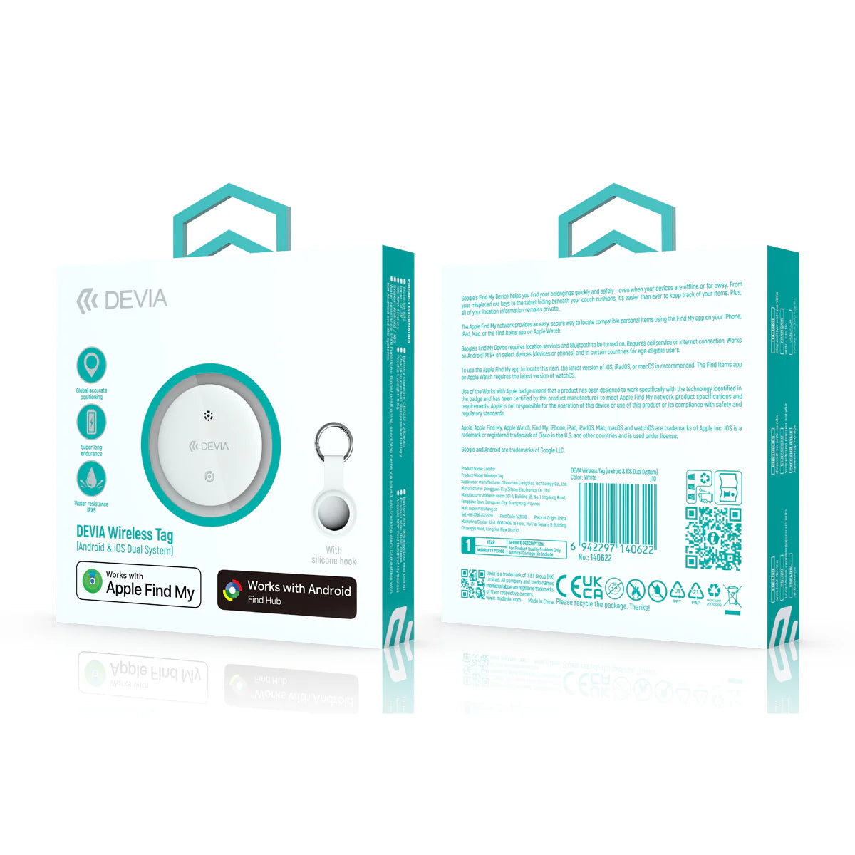 Gadgets Devia Drop Tag Dual (Ios - Android)