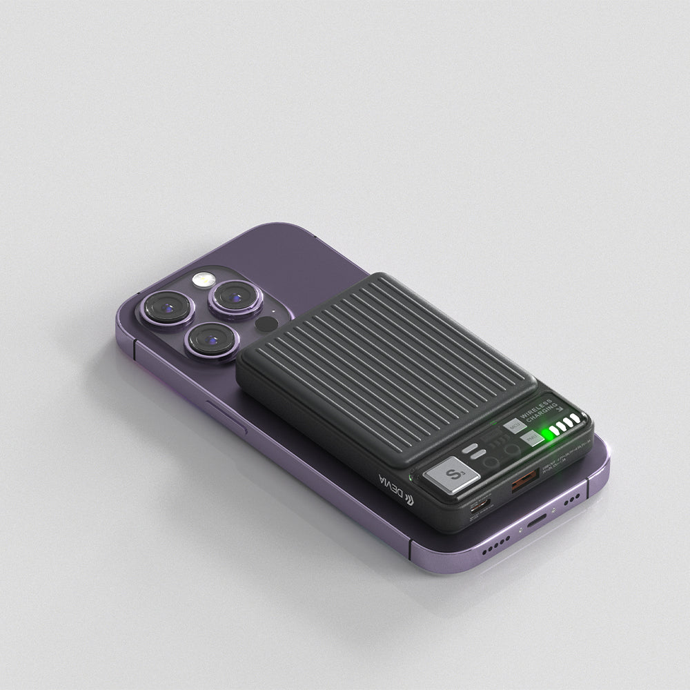 Devia Batería Portátil Magnética 10000mAh Carga Rápida de 22.5W