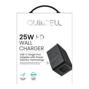 Quikcell Cargador de Pared 25W USB-C