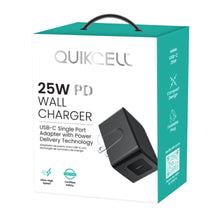 Cargar imagen en el visor de la galería, Quikcell Cargador de Pared 25W USB-C