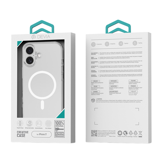 Devia Funda Pure Mag iPhone 17