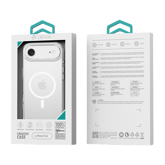 Devia Funda Pure Mag iPhone 17 Air