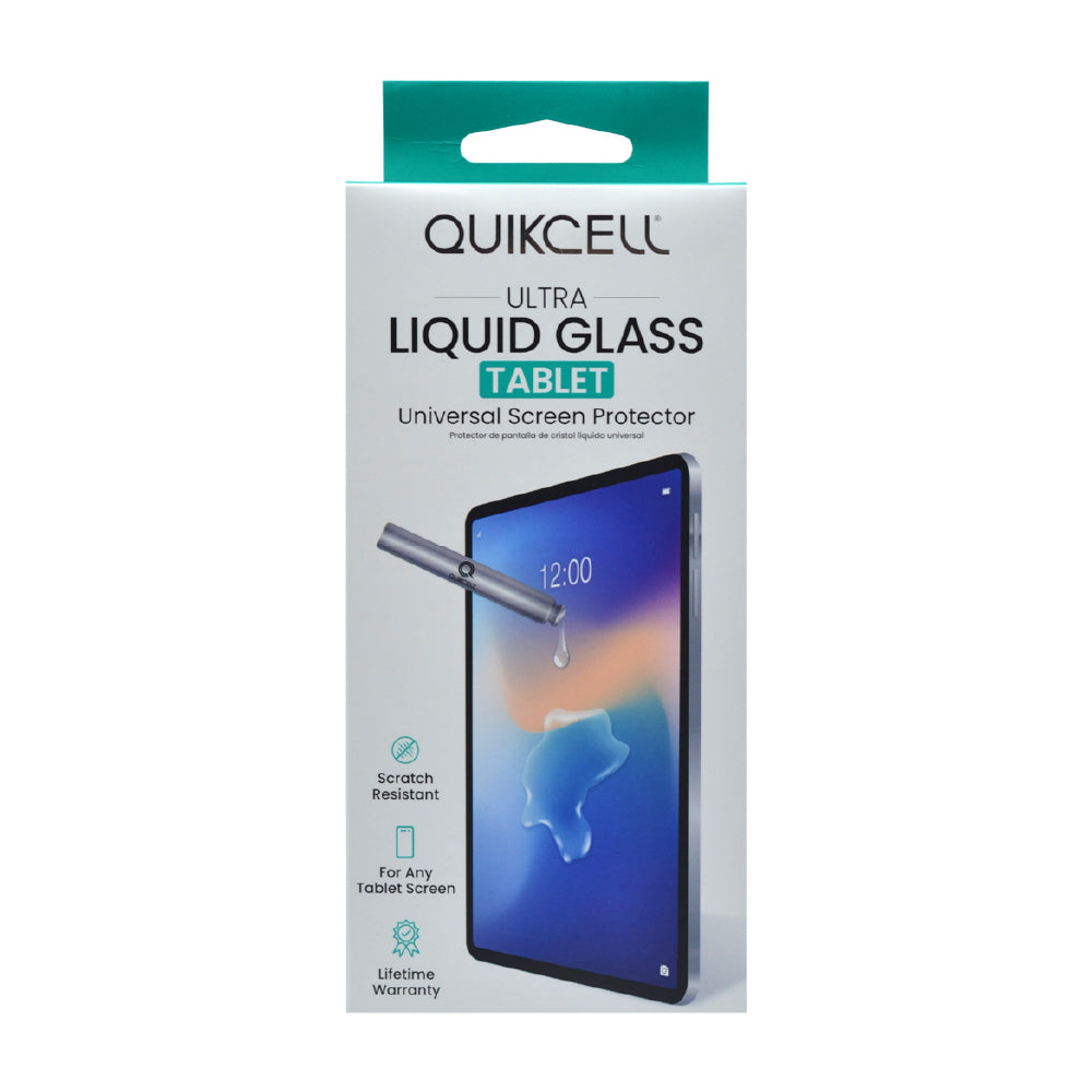 Protector de Pantalla de Vidrio Templado Quikcell - Cricket Innovate E 5G, Clear, Accesorios para Celulares
