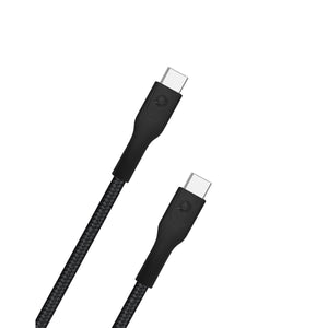 Quikcell Cable De Carga y Sincronización USB Tipo C a Tipo C 1m