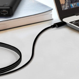 Quikcell Cable De Carga y Sincronización USB Tipo C a Tipo C 1m