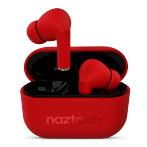 Auriculares Naztech Xpods Pro True Wireless con estuche de carga inalámbrica