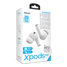 Cargar imagen en el visor de la galería, Auriculares Naztech Xpods Pro True Wireless con estuche de carga inalámbrica