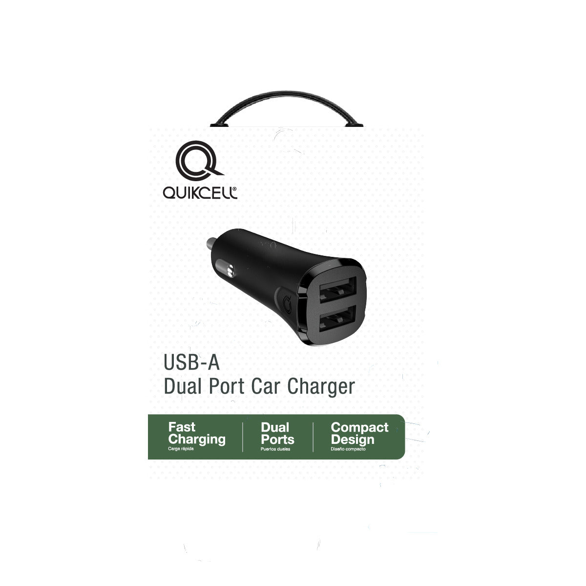 Cargador Quikcell Dual Auto