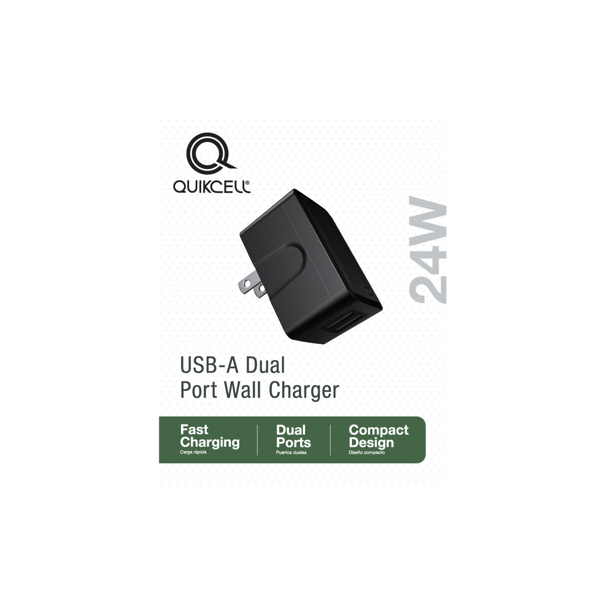Cargador Quikcell Dual Pared