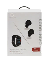 Cargar imagen en el visor de la galería, QAir-buds Smartwatch con earbuds