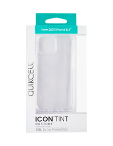 Quikcell Funda para iPhone 13 Mini Transparente